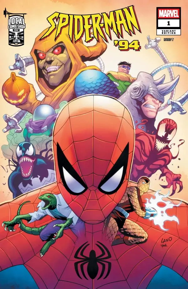 Spider-Man '94 #1 Lcsd 2025 Greg Land Variant Nm 1