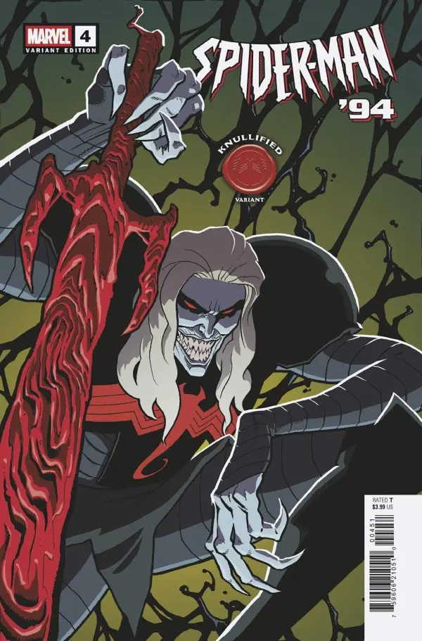 Spider-Man '94 (2025) #4 Justin Mason Knullified Variant 1