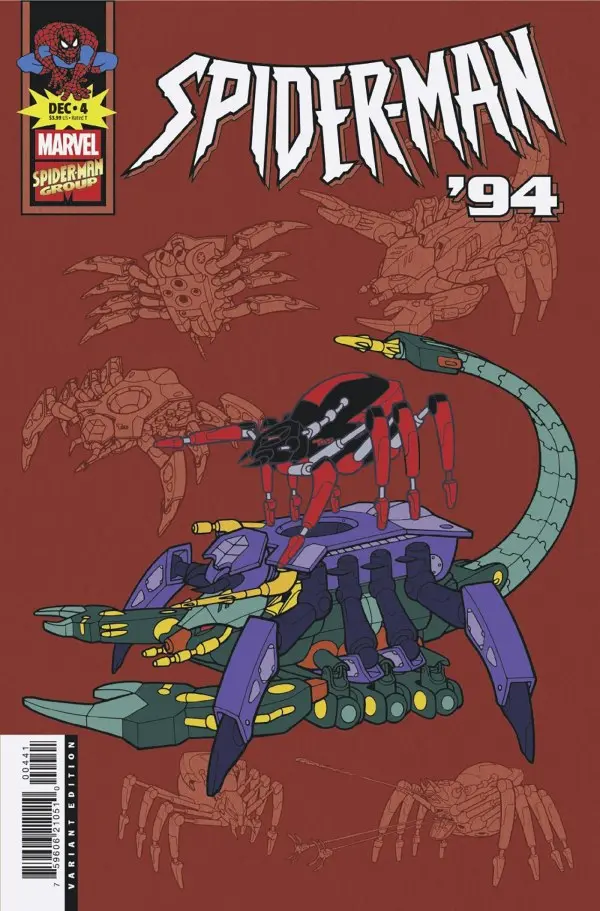 Spider-Man '94 (2025) #4 Marvel Animation Variant Nm 1