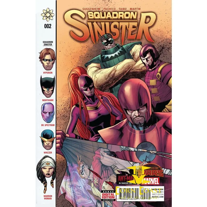 Squadron Sinister #2 Vf 1