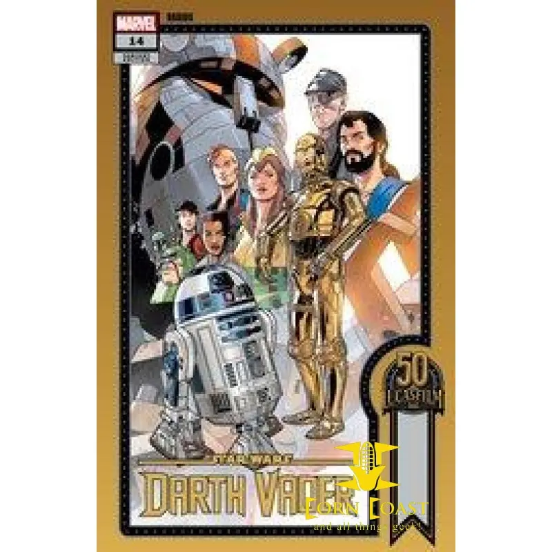 Star Wars Darth Vader #14 Sprouse Lucasfilm 50Th Var Wobh 1