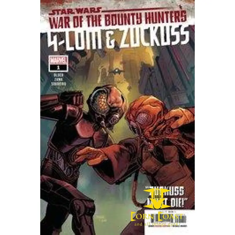 Star Wars War Bounty Hunters 4-Lom Zuckuss #1 1