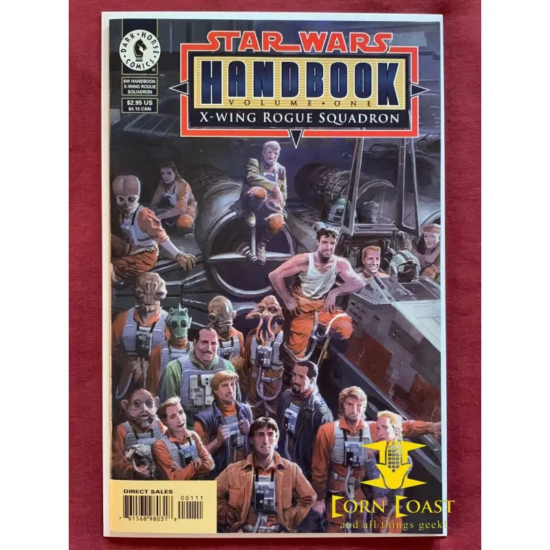 Star Wars X-Wing Rogue Squadron Handbook Volume 1 1998 Dark Horse Nm 1