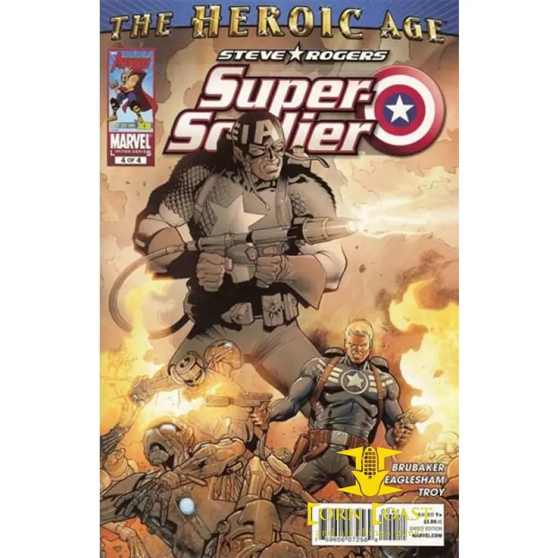 Steve Rogers Super-Soldier (2010 Marvel) #4 Vf 1