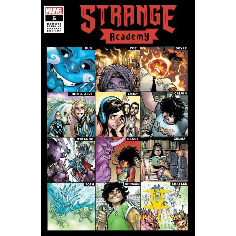 Strange Academy #5 Ramos Remote Learning Var 1