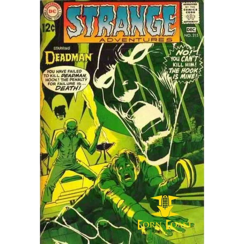 Strange Adventures Starring Deadman #215 Vg 1