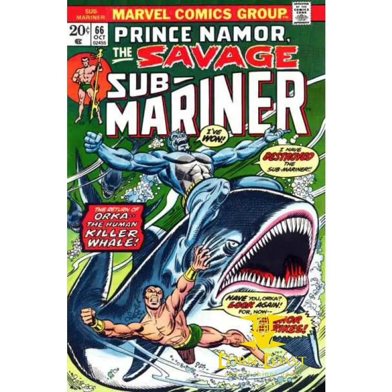 Sub-Mariner #66 Vf 1