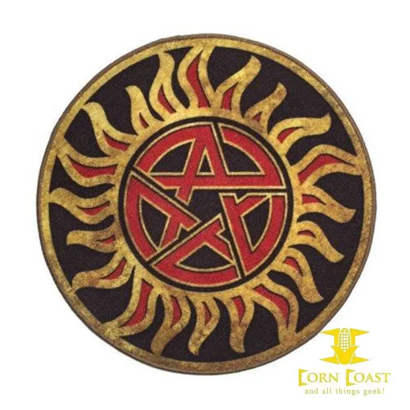 Supernatural Anti-Possession Symbol Doormat 1