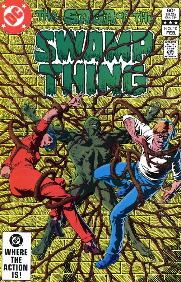 The Saga Of The Swamp Thing (Vol 1) #10 Nm 1