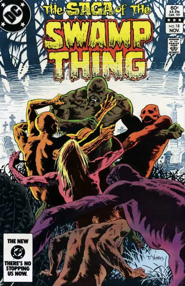 The Saga Of The Swamp Thing (Vol 1) #18 Nm 1