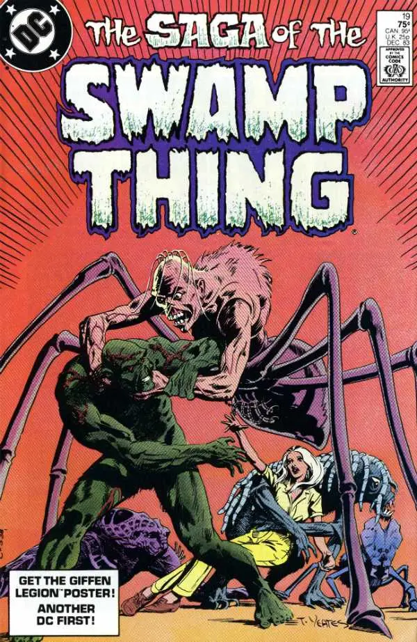 The Saga Of The Swamp Thing (Vol 1) #19 Nm 1