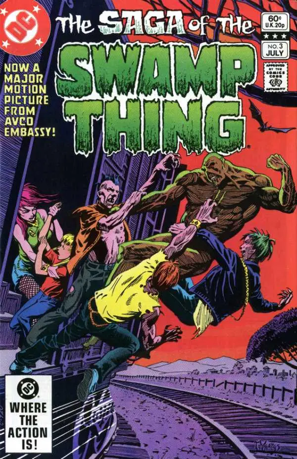 The Saga Of The Swamp Thing (Vol 1) #3 Nm 1