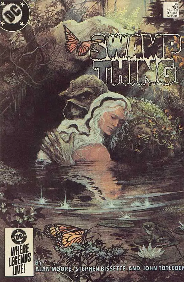 The Saga Of The Swamp Thing (Vol 1) #34 Nm 1