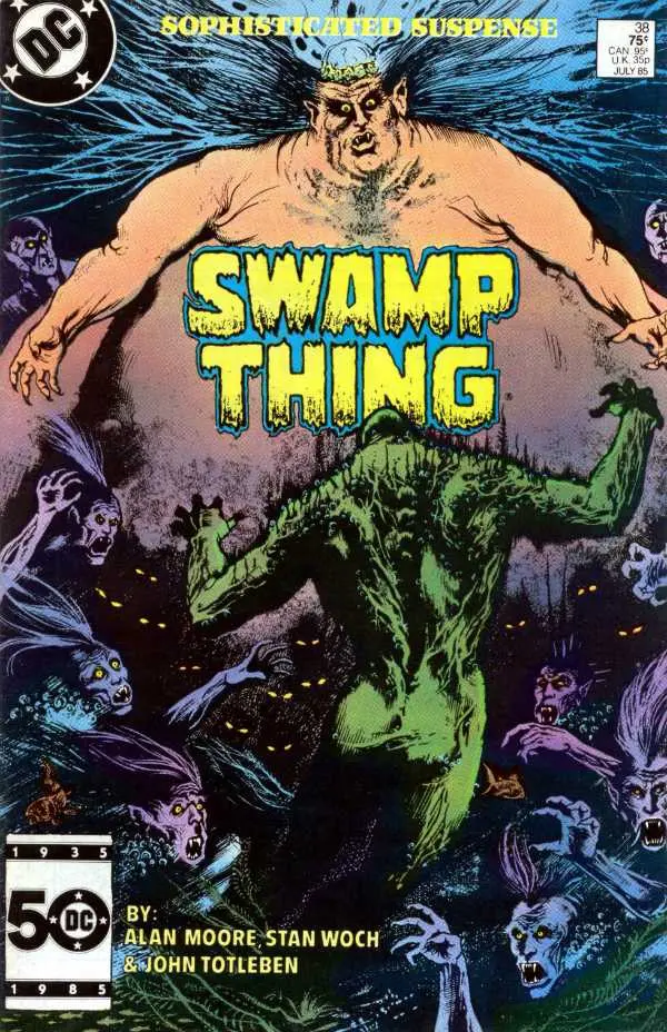 The Saga Of The Swamp Thing (Vol 1) #38 Nm 1