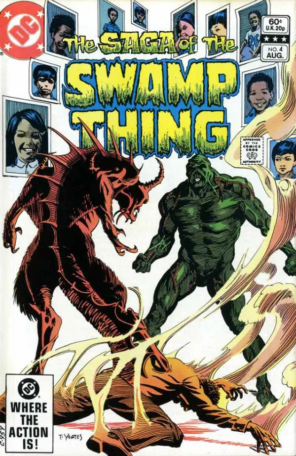 The Saga Of The Swamp Thing (Vol 1) #4 Nm 1
