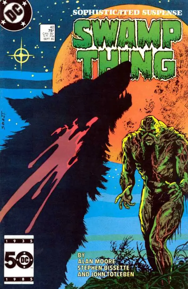 The Saga Of The Swamp Thing (Vol 1) #40 Nm 1