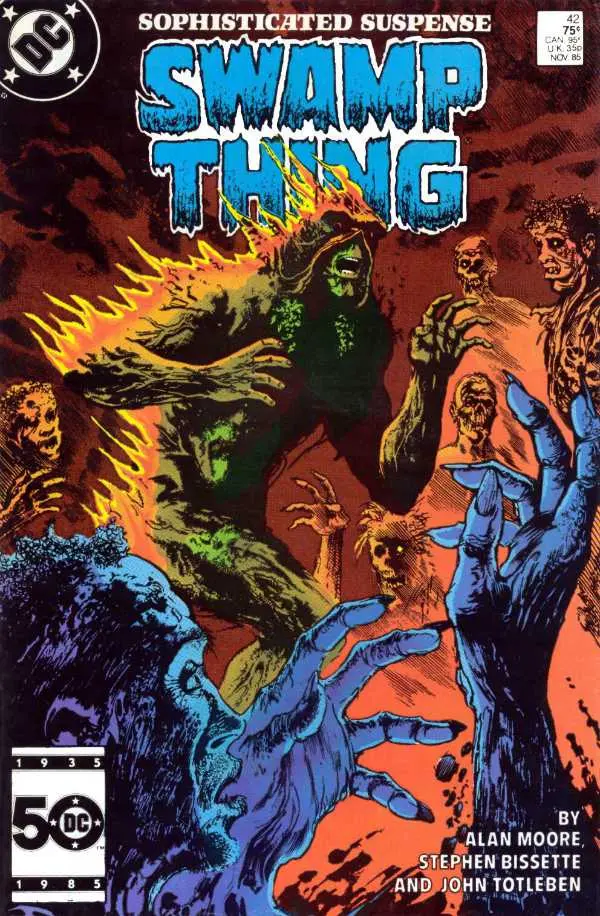 The Saga Of The Swamp Thing (Vol 1) #42 Nm 1