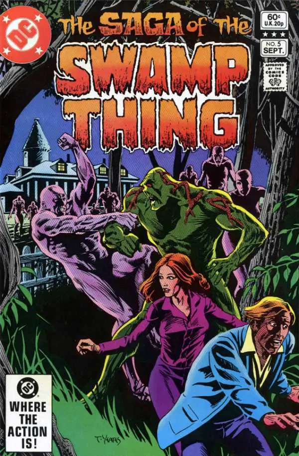 The Saga Of The Swamp Thing (Vol 1) #5 Nm 1