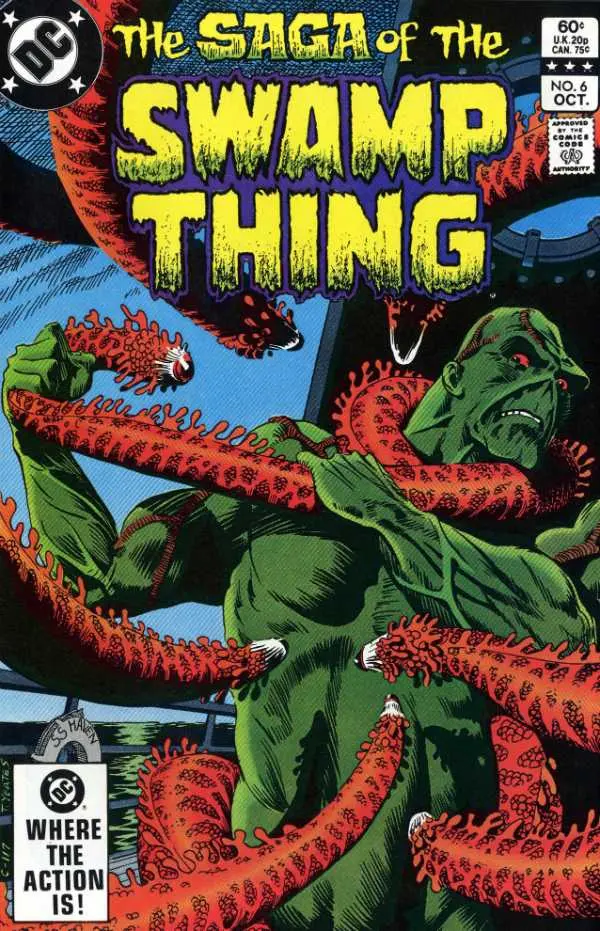 The Saga Of The Swamp Thing (Vol 1) #6 Nm 1