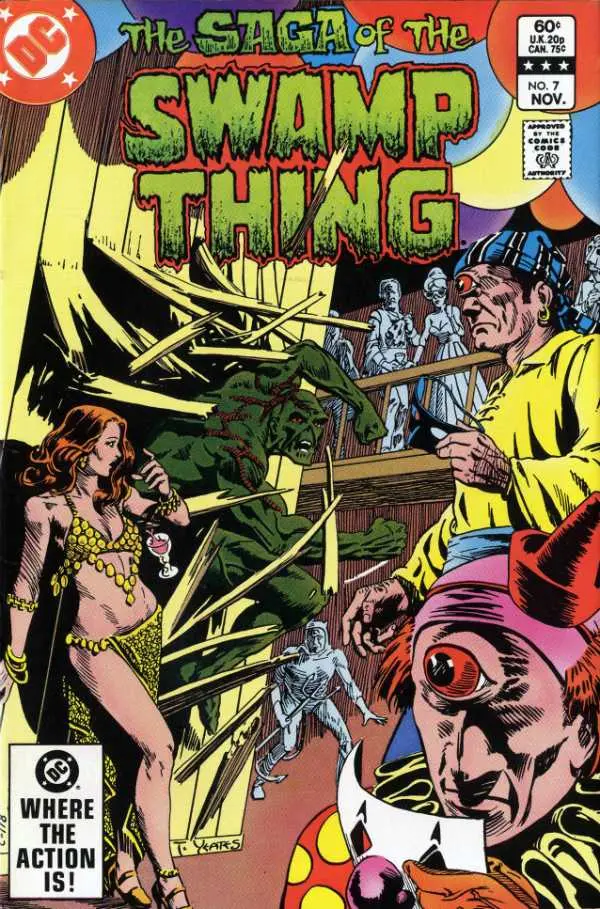 The Saga Of The Swamp Thing (Vol 1) #7 Nm 1
