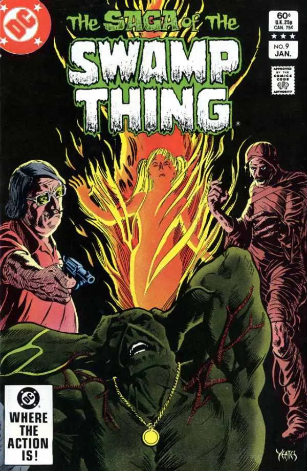 The Saga Of The Swamp Thing (Vol 1) #9 Nm 1