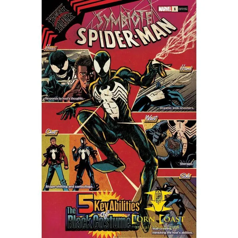 Symbiote Spider-Man King In Black #1 (Of 5) Superlog Var 1