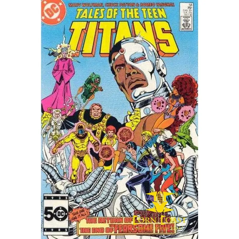 Tales Of The Teen Titans #58 1