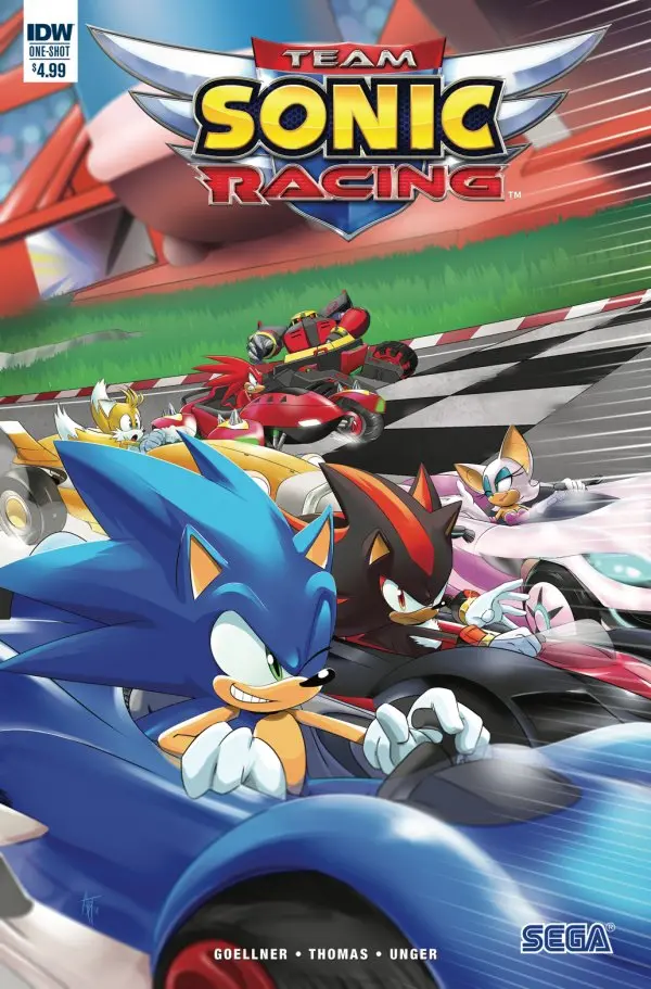Sonic The Hedgehog Idw Comics (Vol 1) Team Sonic Racing One-Shot Nm 1