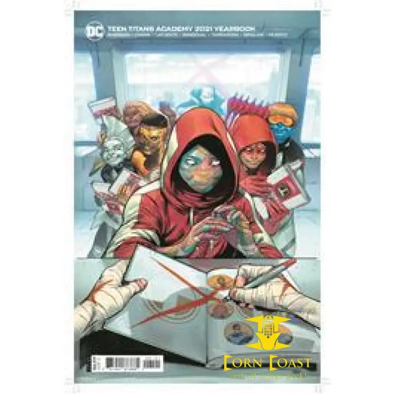 Teen Titans Academy 2021 Yearbook #1 Cvr B Rafa Sandoval Card Stock Var 1