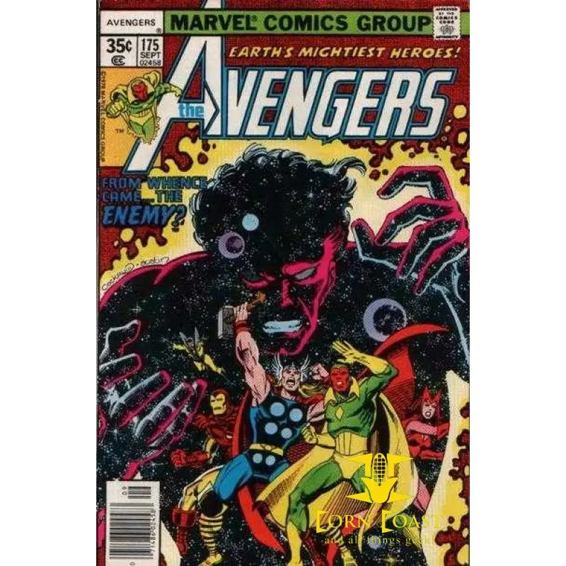 The Avengers #175 Vf 1