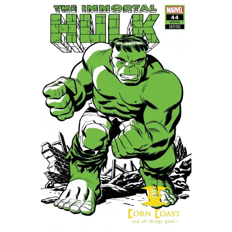 The Immortal Hulk #44 Michael Cho Hulk Two-Tone Variant Nm 1