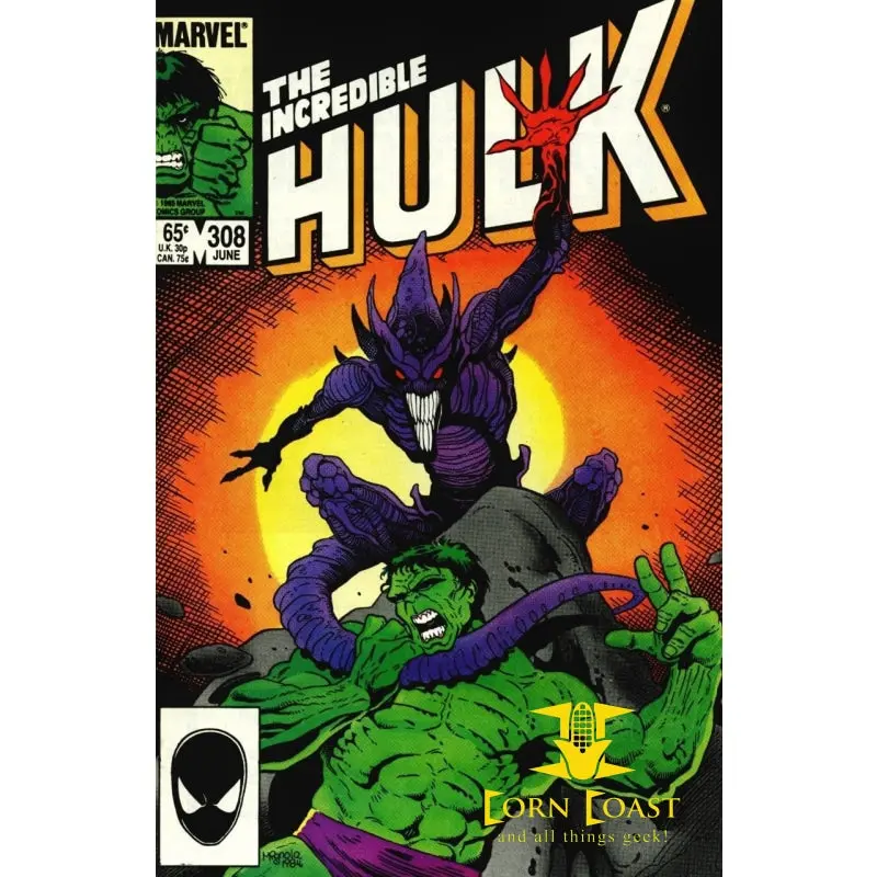 The Incredible Hulk #308 Vf 1