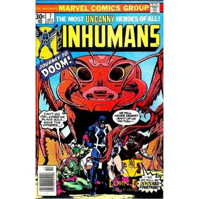 The Inhumans (Vol 1) #7 Vf 1