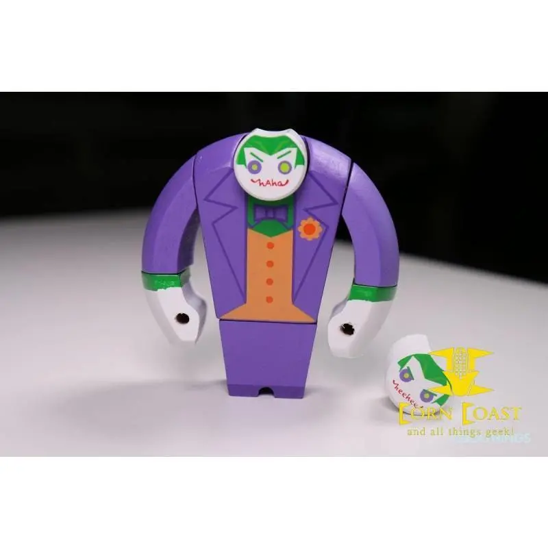The Joker Painted Wooden Figure Dc Comics Lootcrate Exclusive 1