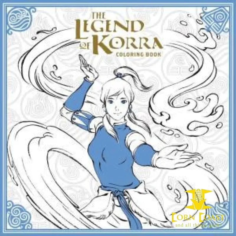 The Legend Of Korra Coloring Book By Nickelodeon 1