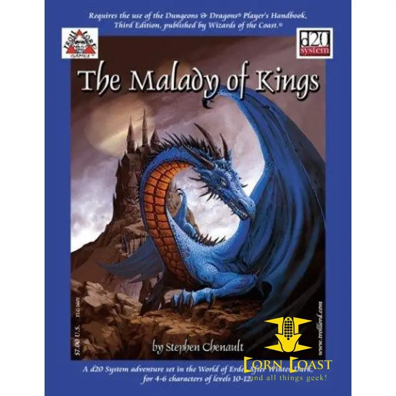 The Malady Of Kings Paperback – 2001 1