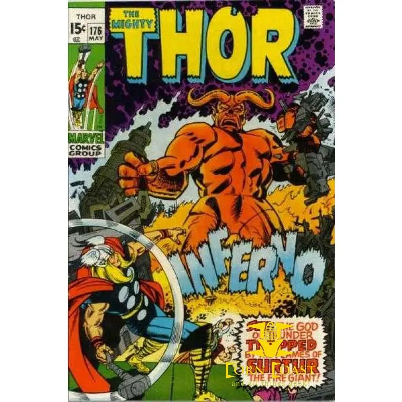 The Mighty Thor #176 Vg 1