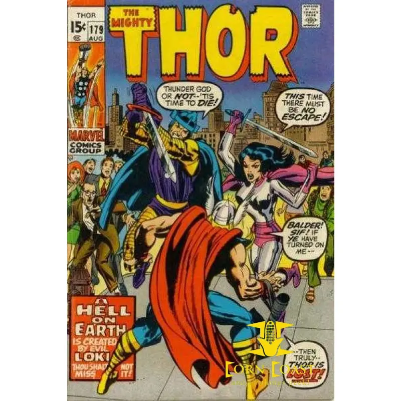 The Mighty Thor #179 Vf 1