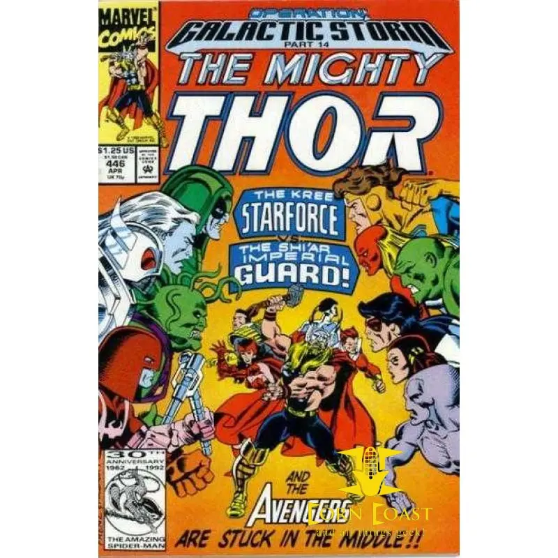 The Mighty Thor #446 Vf 1
