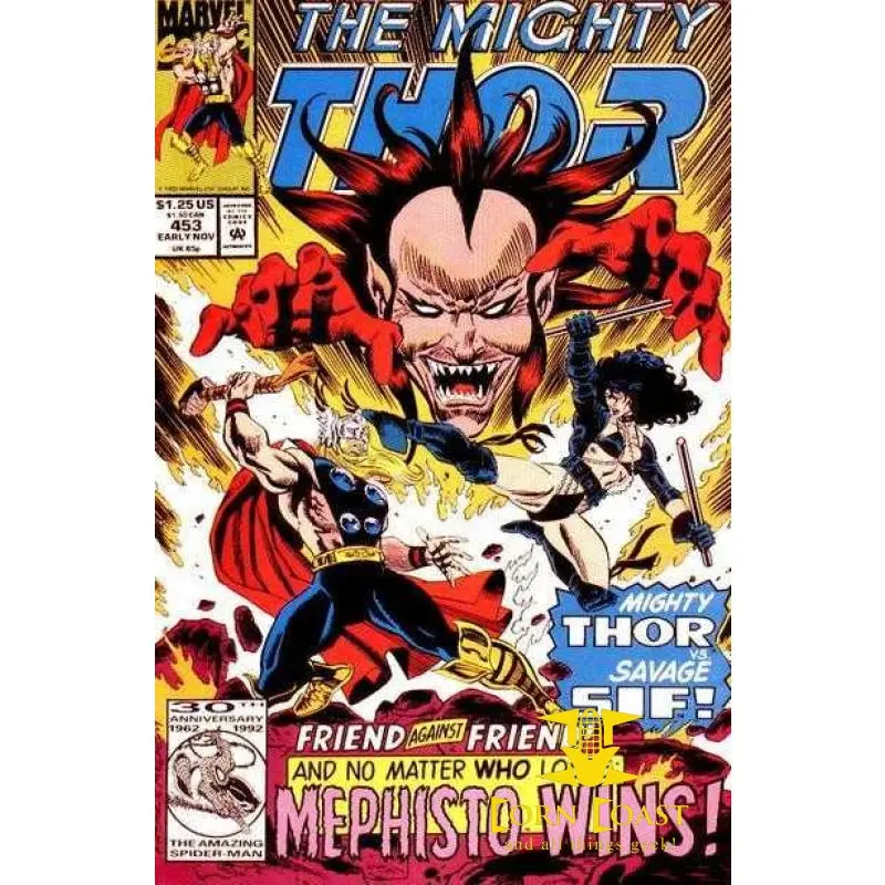 The Mighty Thor #453 Vf 1