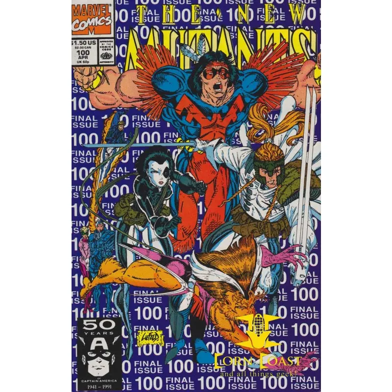 The New Mutants #100 Vf 1