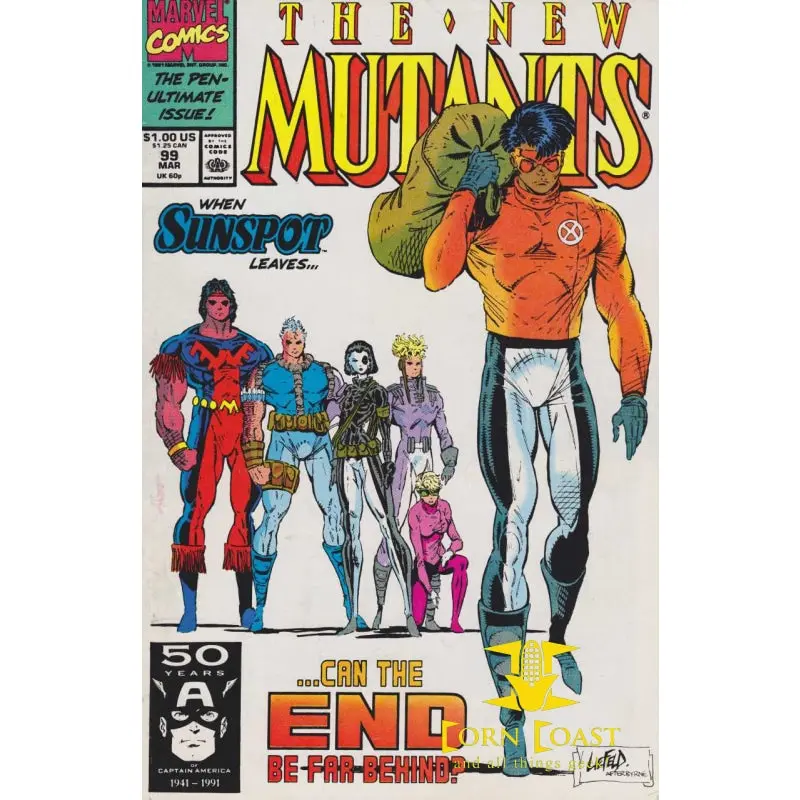 The New Mutants #99 Vf 1