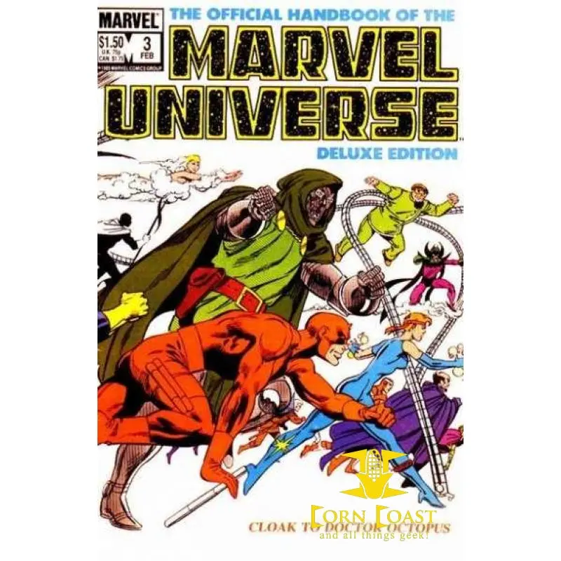 The Official Handbook Of The Marvel Universe #3 Nm 1