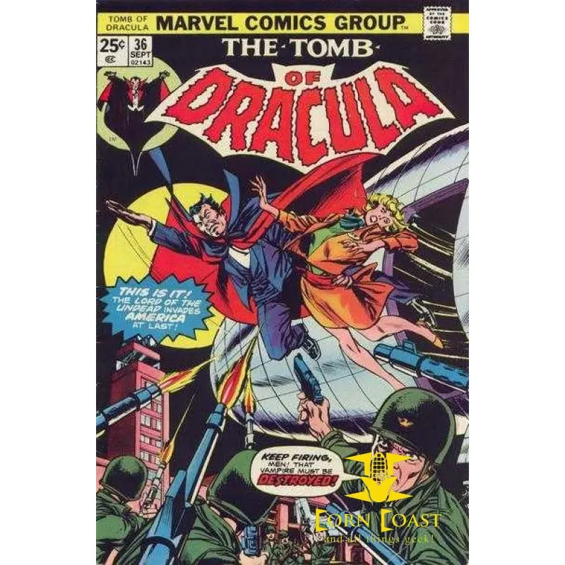 The Tomb Of Dracula #36 1