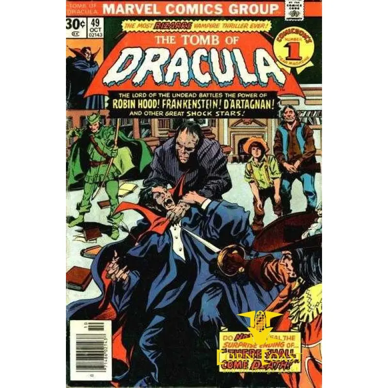 The Tomb Of Dracula #49 Fn 1