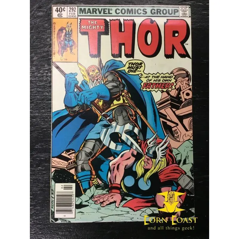 Thor (1962-1996 1St Series Journey Into Mystery) #292 Vf 1