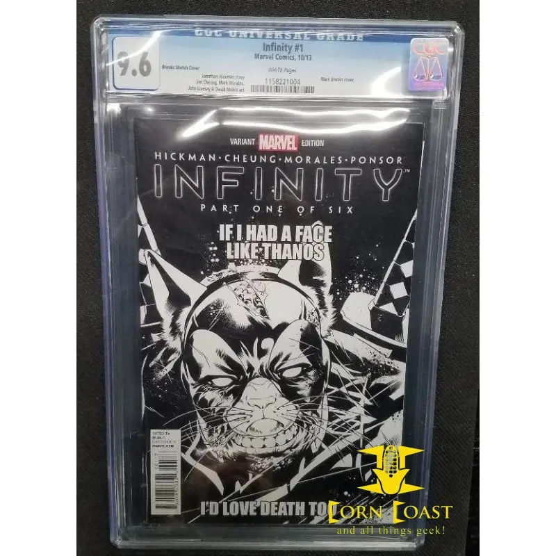Infinity #1 Cgc 9.6 1