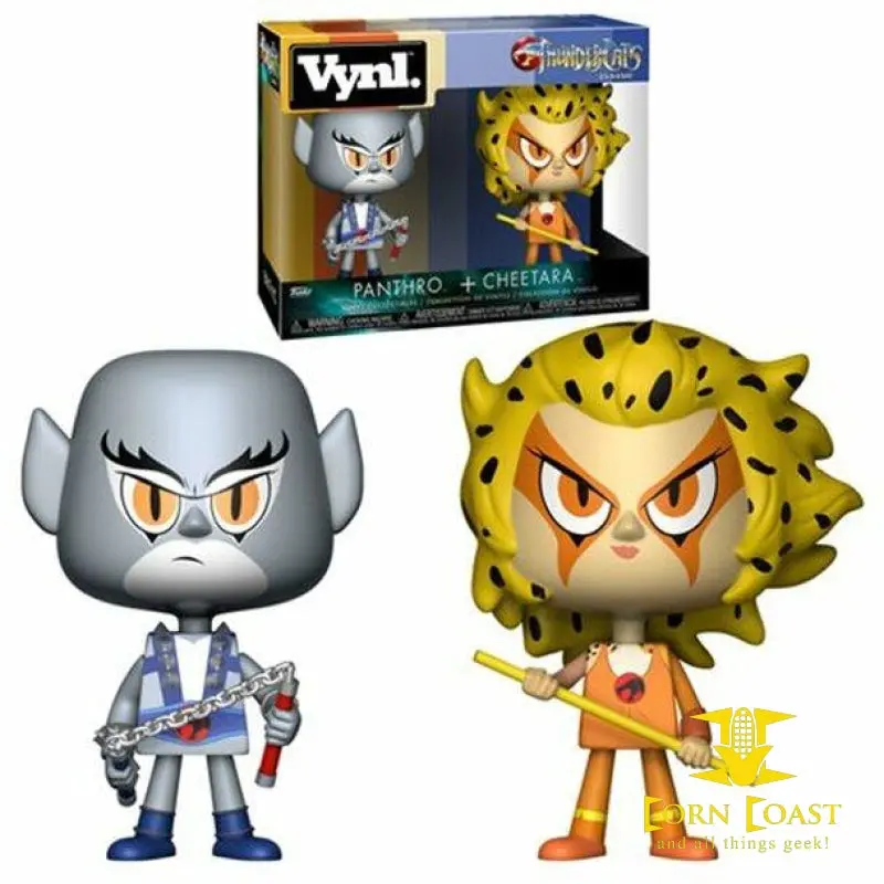 Thundercats Panthro And Cheetara Vynl Figure 2-Pack 1