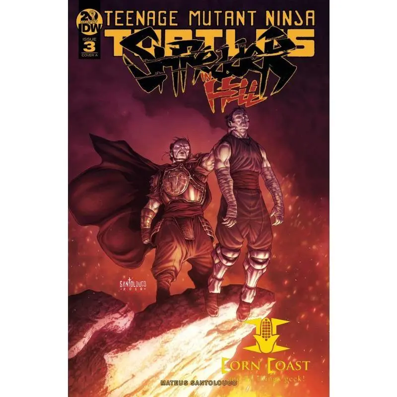 Tmnt Shredder In Hell #3 Cvr A Santolouco Nm 1