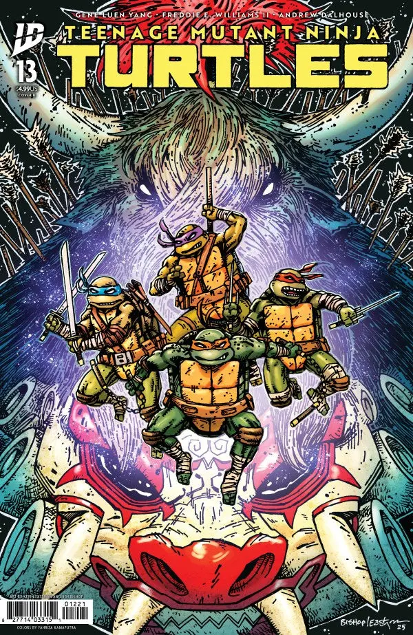 Teenage Mutant Ninja Turtles (2025) #13 Cover B Ben Bishop Variant Nm 1